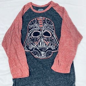 Men’s Long Sleeve Graphic Tee| Star War Print